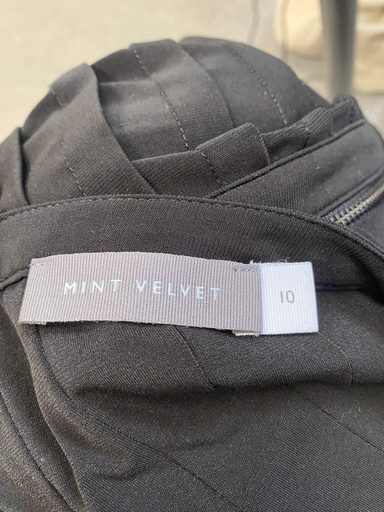 Amazing Mint Velvet Dress UK10 Black formal party AF003