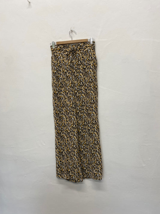 Amazing M&S Collection Loose Pants Uk8 Leopard Print Palazzo pants AF003