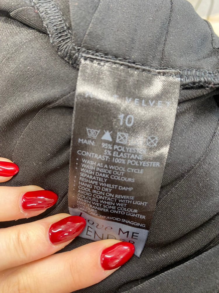 Amazing Mint Velvet Dress UK10 Black formal party AF003