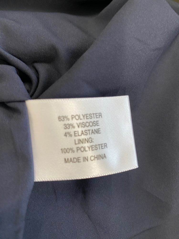 Amazing Country Casuals broderie formal Dress UK10 Navy Occasion events HB149