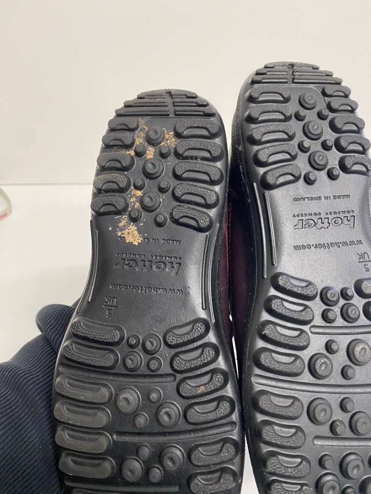 Amazing Hotter Bramble Walking Shoes UK5 Burgundy Purple HL149