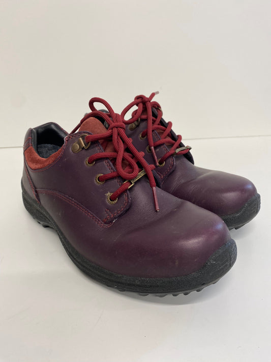 Amazing Hotter Bramble Walking Shoes UK5 Burgundy Purple HL149