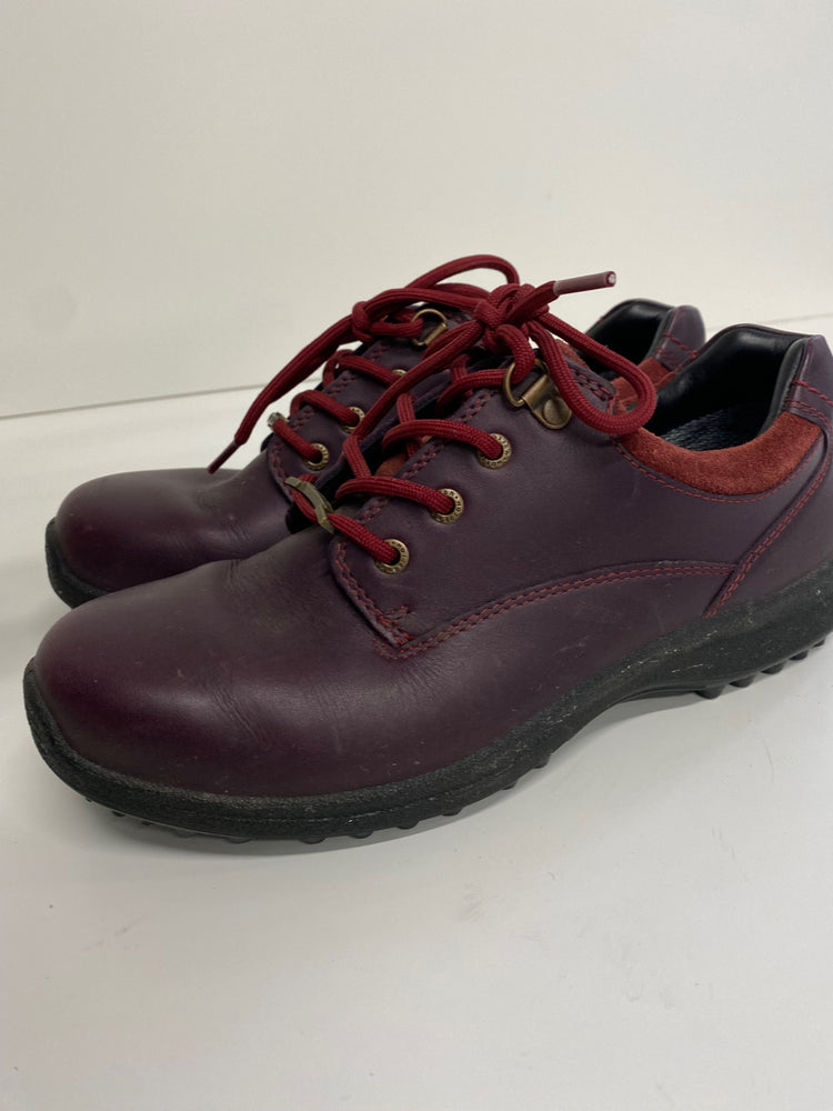 Amazing Hotter Bramble Walking Shoes UK5 Burgundy Purple HL149
