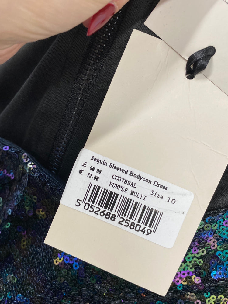 Amazing Alice&you Dress UK10 Multicolor sequin party HT149