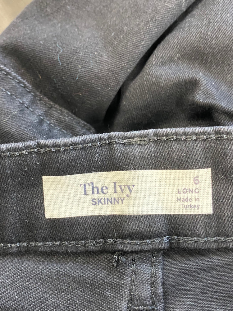 Amazing Marks & Spencers Skinny jeans UK6 Long Black Embellished HT149