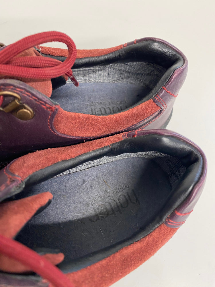 Amazing Hotter Bramble Walking Shoes UK5 Burgundy Purple HL149