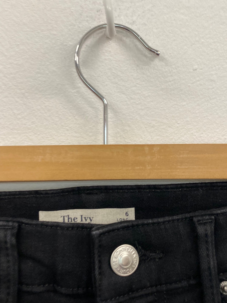 Amazing Marks & Spencers Skinny jeans UK6 Long Black Embellished HT149