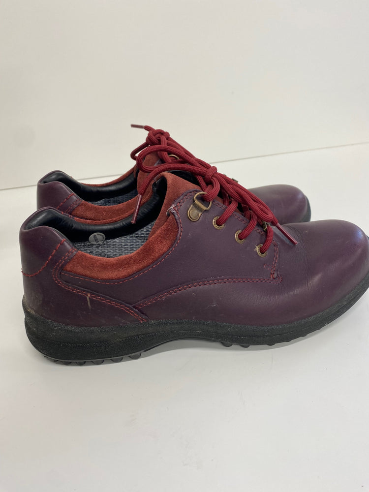 Amazing Hotter Bramble Walking Shoes UK5 Burgundy Purple HL149