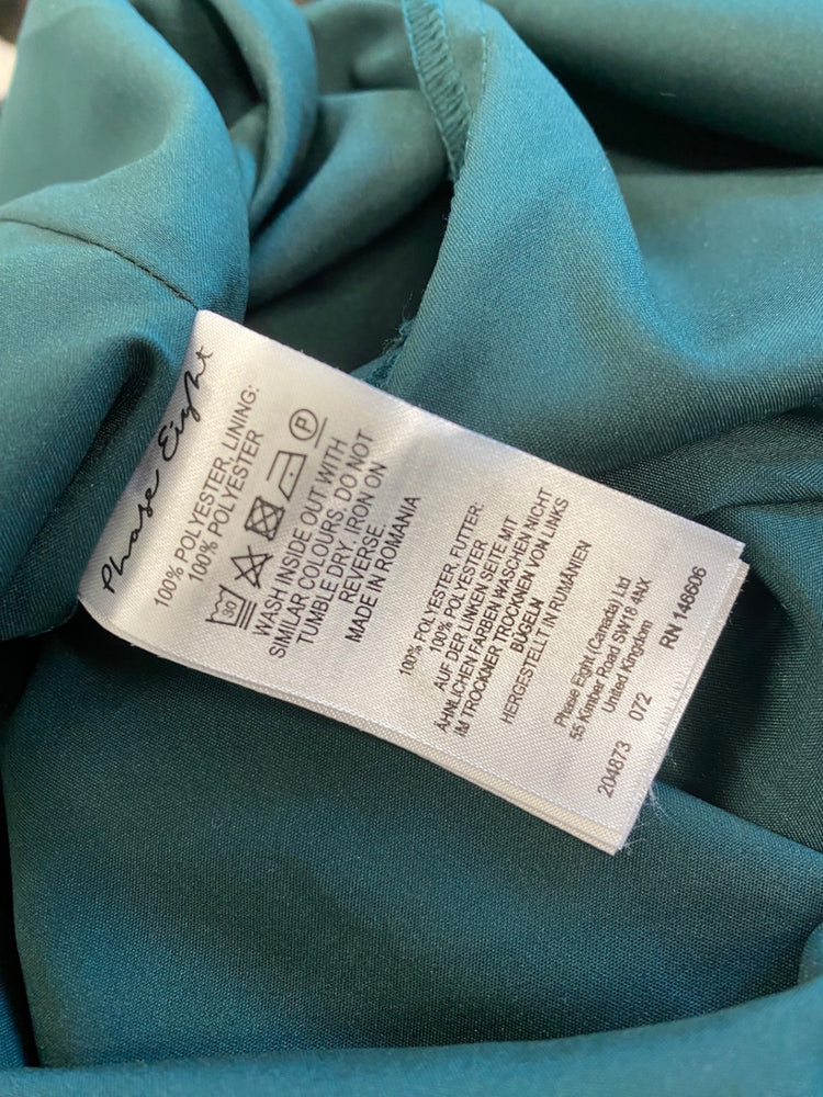 Amazing Phase Eight occasion Dress pia pleat dress UK8 Veridian green new HT149