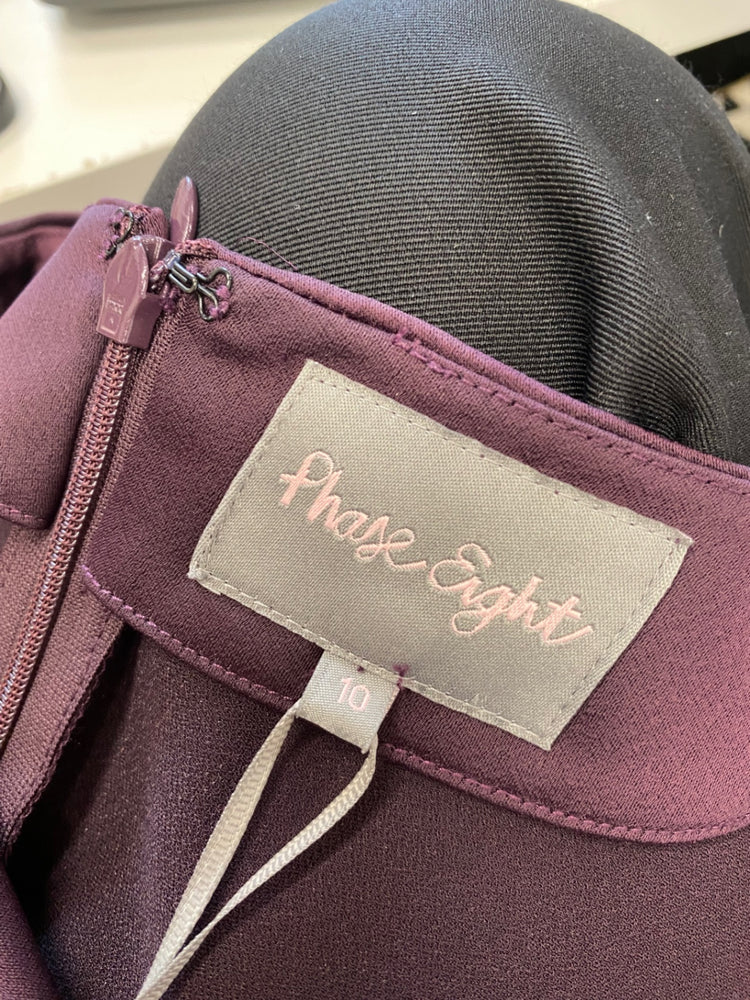 Amazing Phase Eight Jumpsuit UK10 Dark Purple HT149