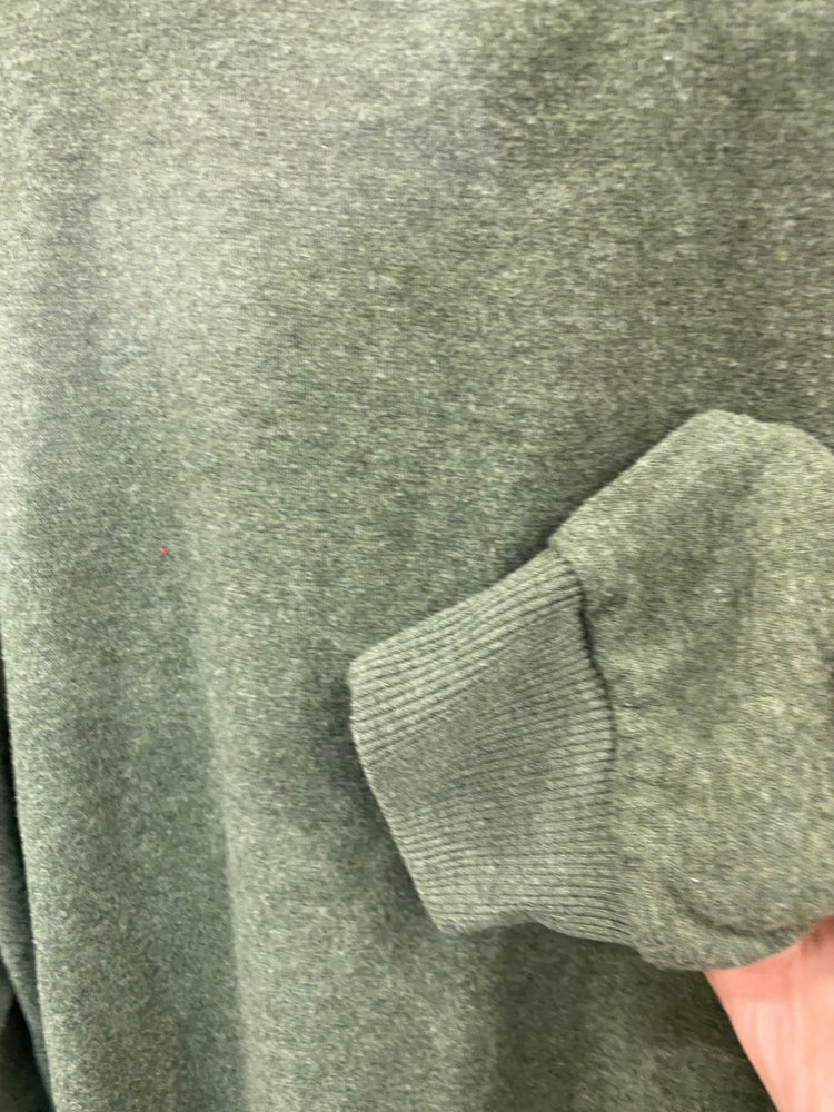 Fabulous M&S Collection mid neck Sweater UK10 Green Cosy soft HT149