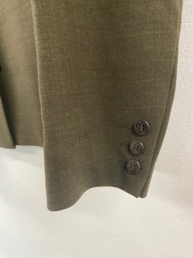 Amazing vintage Marks & Spencer blazer country Chic UK10 olive Green HT149