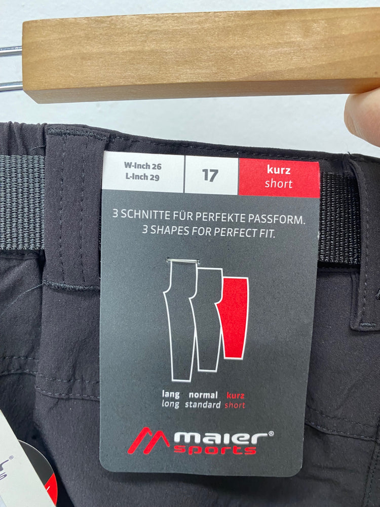 Amazing Maier Sports Hiking Trousers UK8 Black HT149