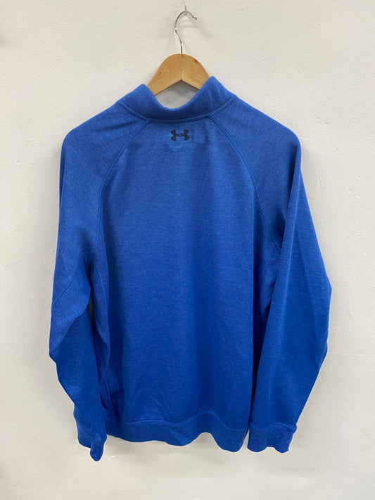 Fabulous Under Armour Blue Embroidered Fleece UK XL JM182