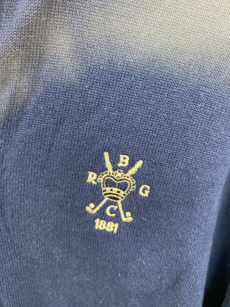 Classic Murray Golf Dark Blue Sweater UK XXL JM182