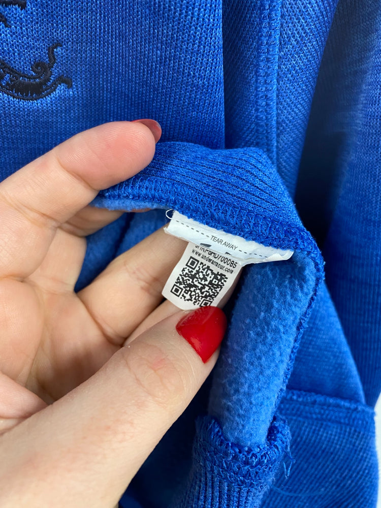 Fabulous Under Armour Blue Embroidered Fleece UK XL JM182