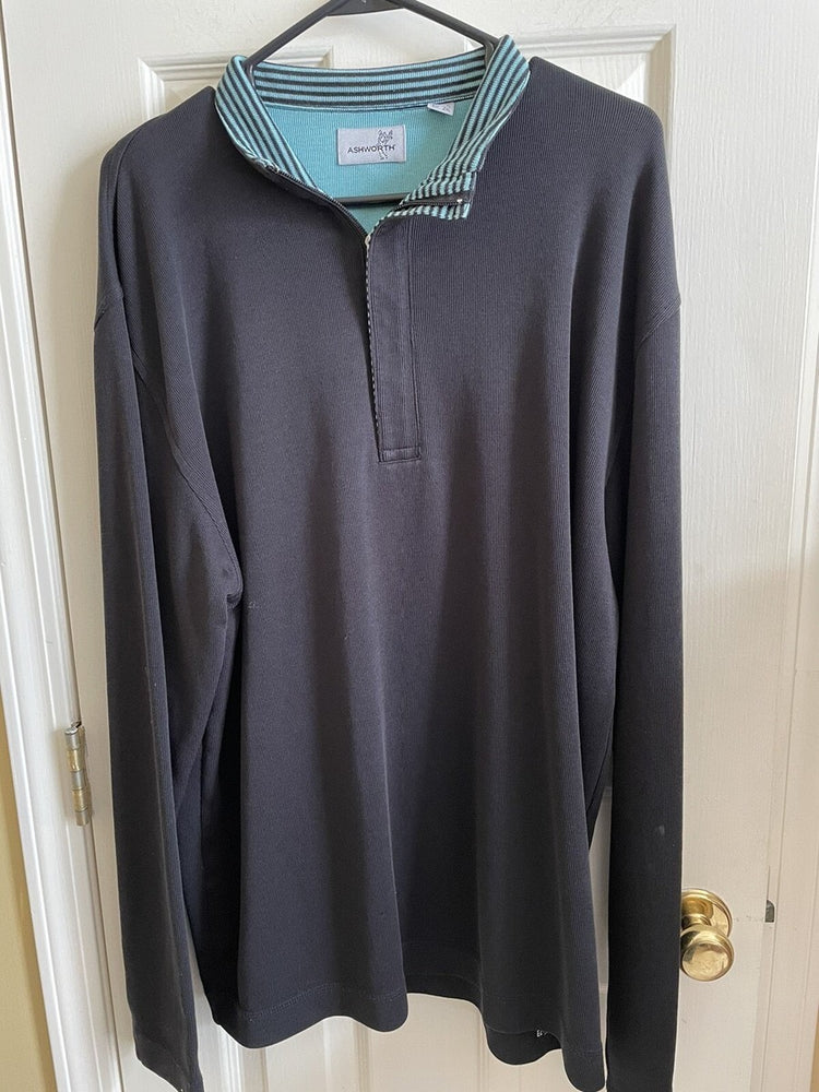 Fabulous Ashworth Quinta Do Lago Sweater UK L Grey JM182