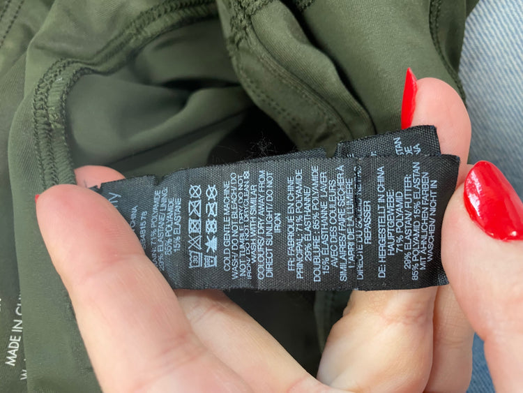 Fabulous Sweaty Betty Forest Green Leggings UK S JM182