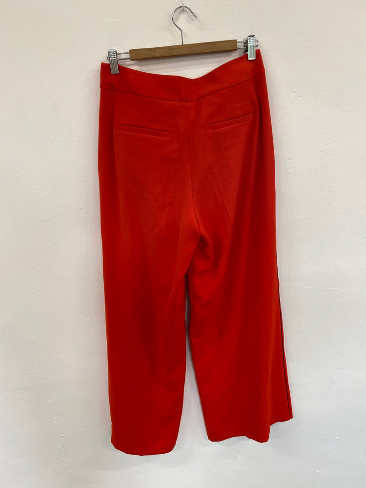 Fabulous Banana Republic Red Wide Leg Trousers UK10 JM182