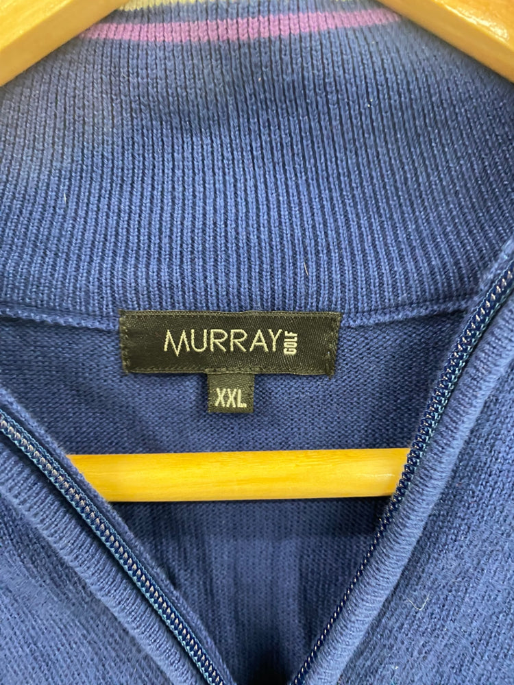 Classic Murray Golf Dark Blue Sweater UK XXL JM182