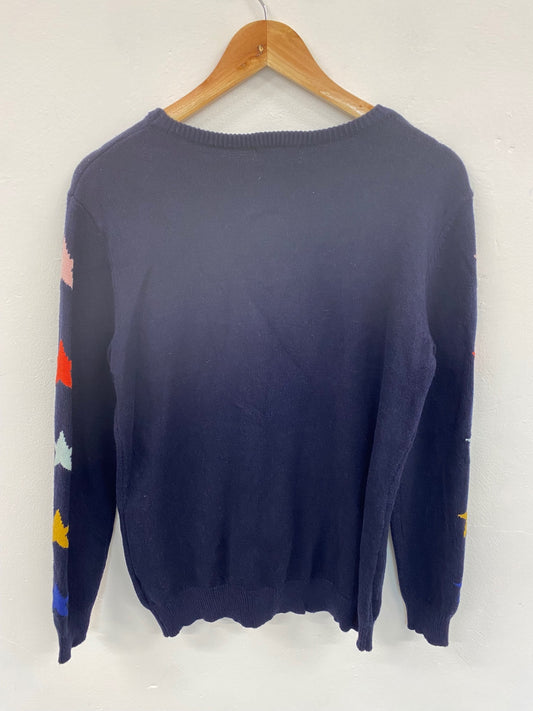 Fabulous Sugarhill Navy Starry Jumper UK10 JM182