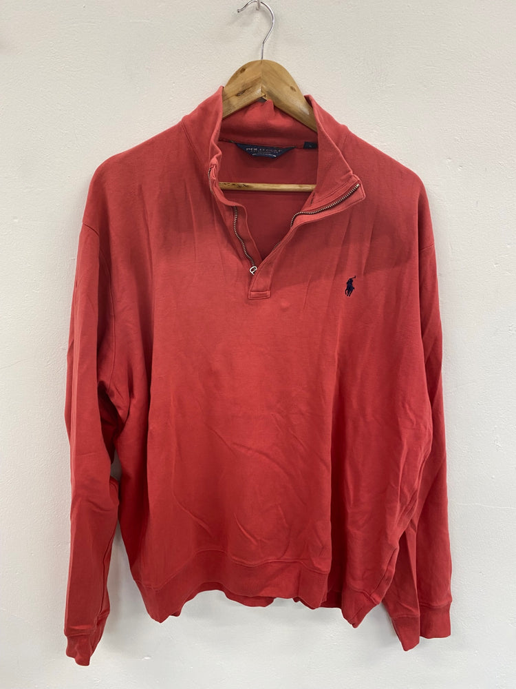 Classic Polo Ralph Lauren Coral Golf Sweater UK XL JM182