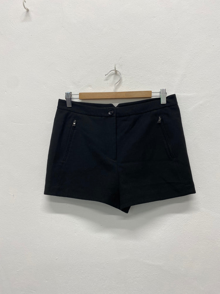 Fabulous BCBG Maxazria Andre Dress Shorts UkM Black Classic JM182