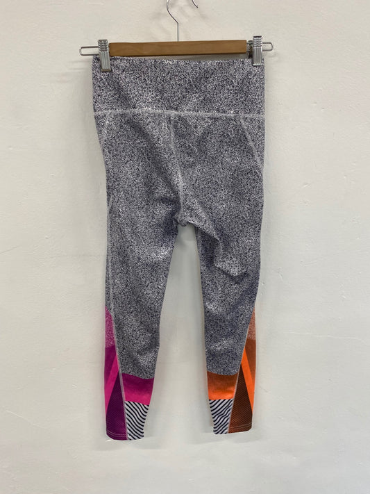 Fabulous adidas x Peloton Grey Mix Leggings UK S JM182