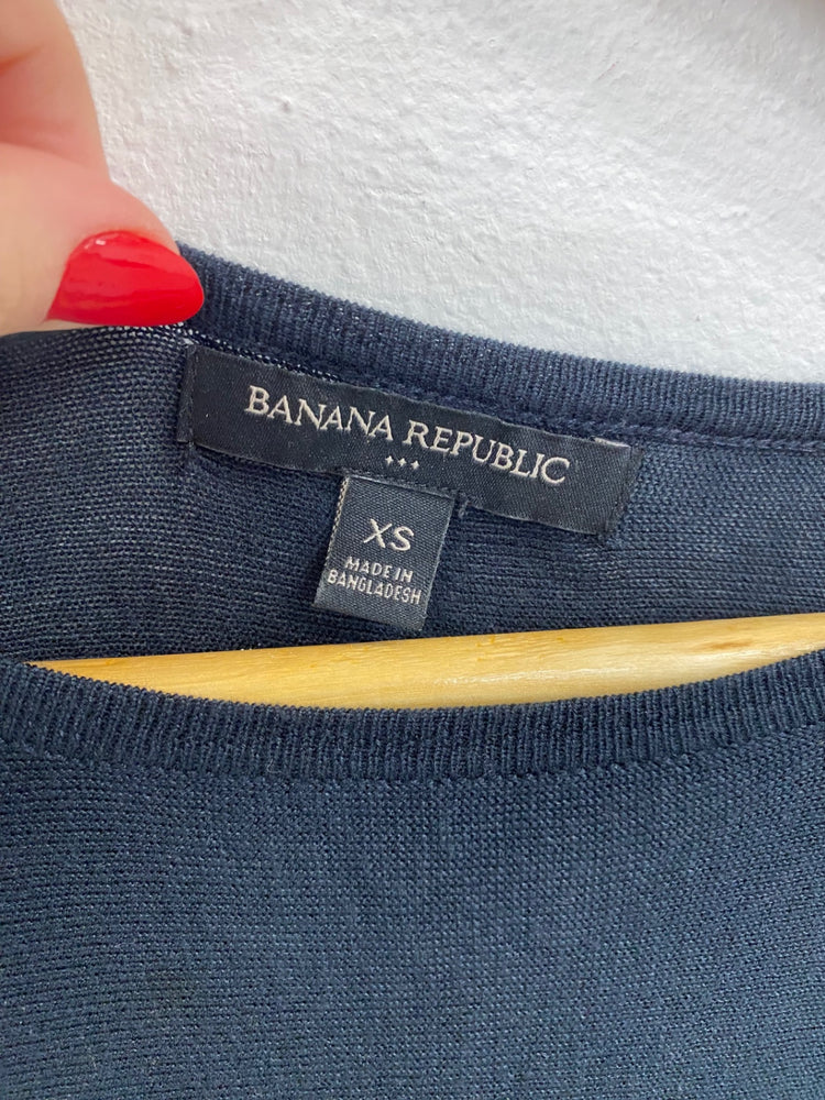 Fabulous Banana Republic Dark Navy Jumper UK XS JM182