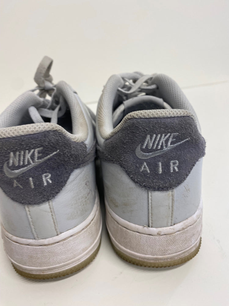 Fabulous Nike Air Force One 07 Sneakers UK9 Gray Blue RR001