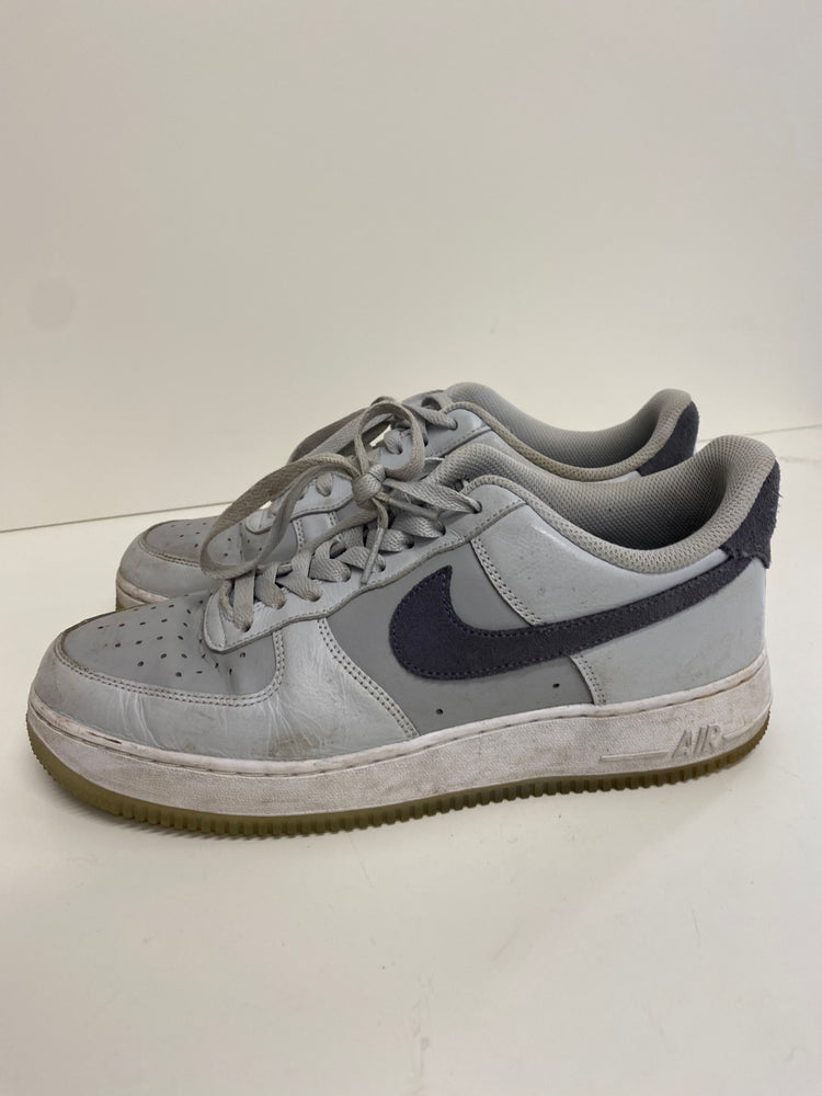 Fabulous Nike Air Force One 07 Sneakers UK9 Gray Blue RR001