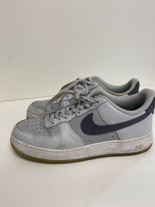 Fabulous Nike Air Force One 07 Sneakers UK9 Gray Blue RR001