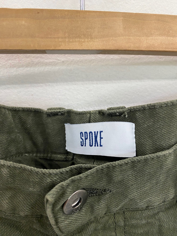 Classic Spoke Forest Green Jeans Build C W36” KS002