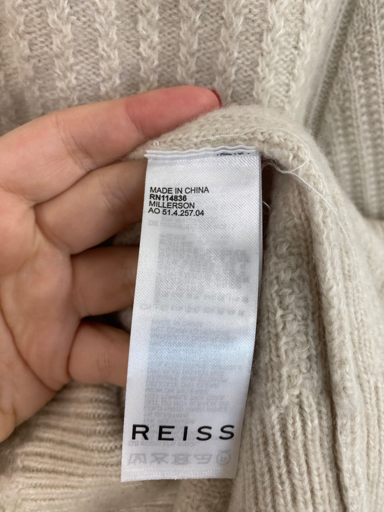 Classic Reiss Millerson Cream Jumper UK XL KS002