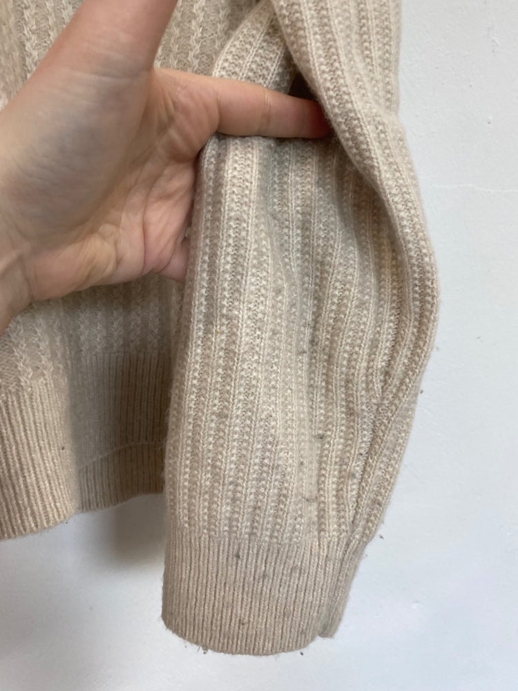 Classic Reiss Millerson Cream Jumper UK XL KS002