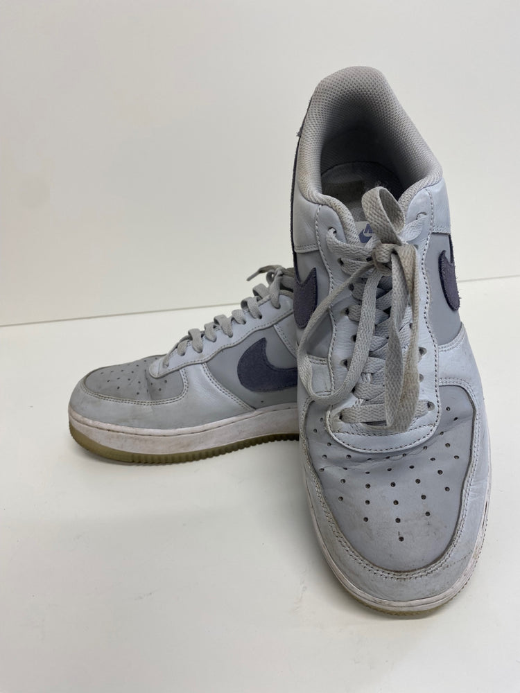 Fabulous Nike Air Force One 07 Sneakers UK9 Gray Blue RR001