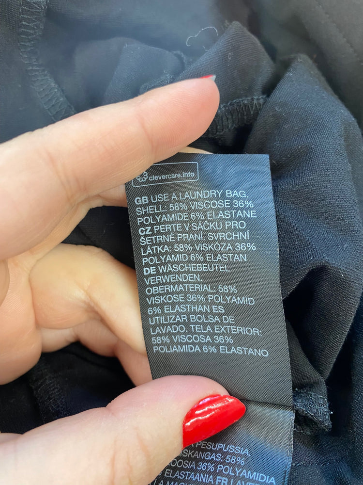 Fabulous & Other Stories Black Stretch Jumpsuit UK M KS002