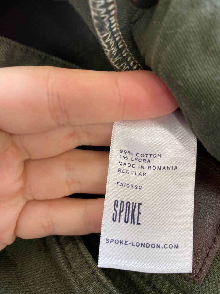 Classic Spoke Forest Green Jeans Build C W36” KS002