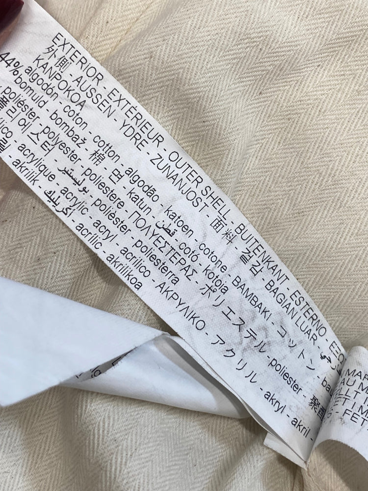 Fabulous Zara Coat UK L Beige Peacoat overcoat KS002