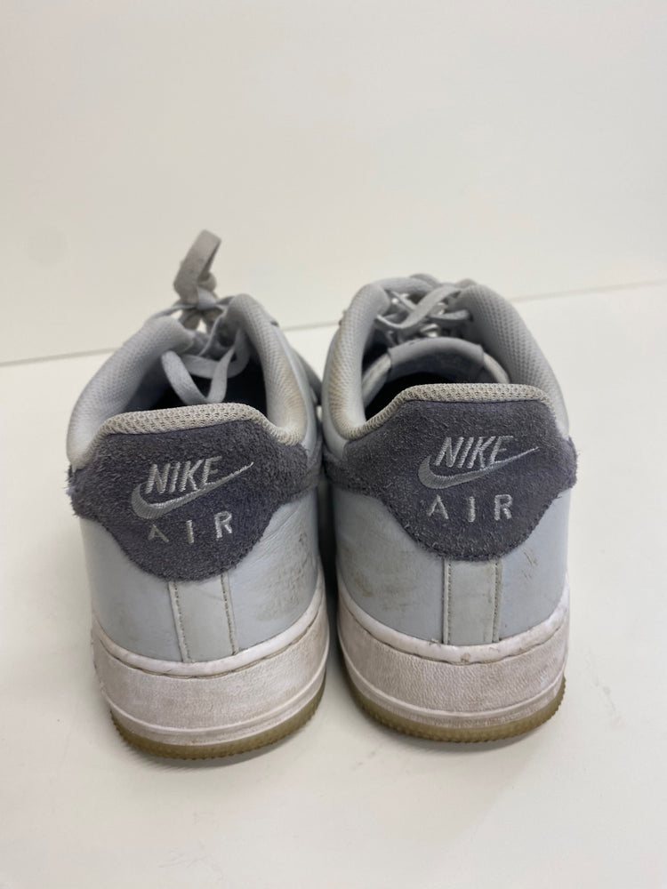 Fabulous Nike Air Force One 07 Sneakers UK9 Gray Blue RR001