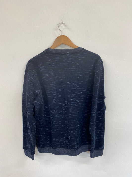 Fabulous Ted Baker Navy Marl Sweatshirt UK XL RR001