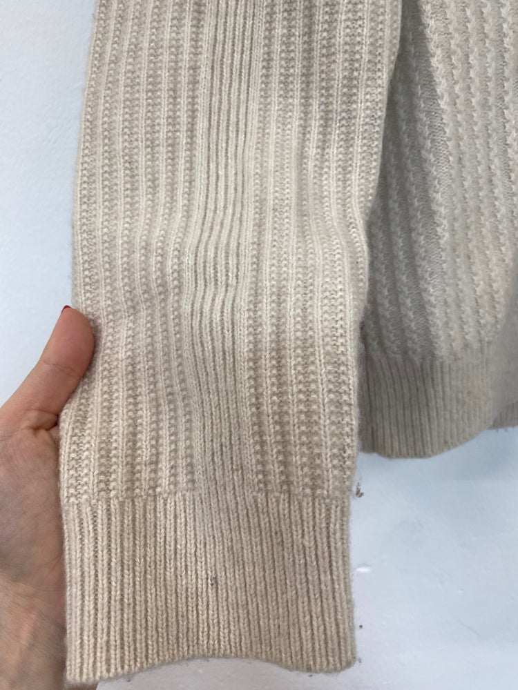 Classic Reiss Millerson Cream Jumper UK XL KS002