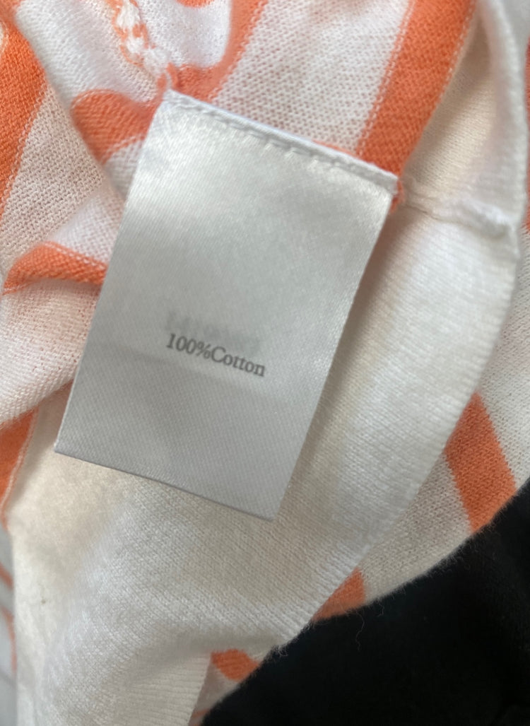 Fabulous Pure Collection Cardigan UK16 Orange striped FK116