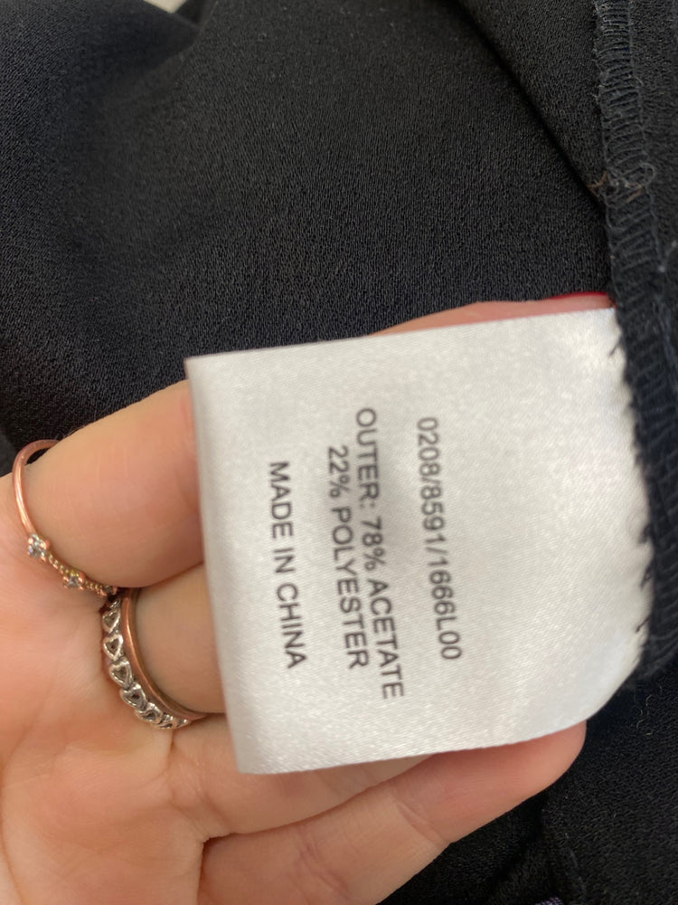 Fabulous Hobbs Pants UK12 Black office vibe DC433