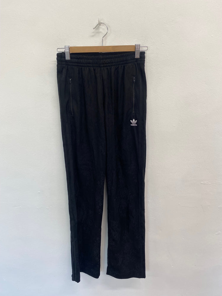Fabulous Adidas vintage Tracksuit UK6 Black lace overlay DC433