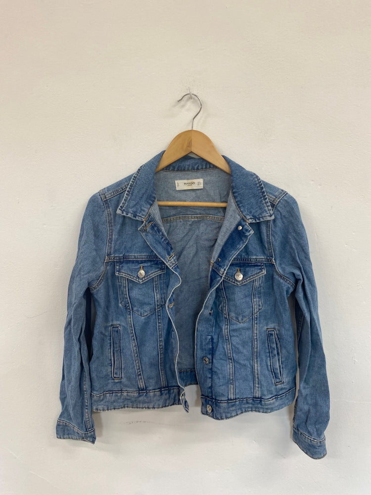 Fabulous Mango Denim Jacket UK L DS002