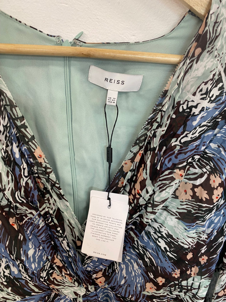 Fabulous Reiss Alena Floral Boho Playsuit UK12 AF001