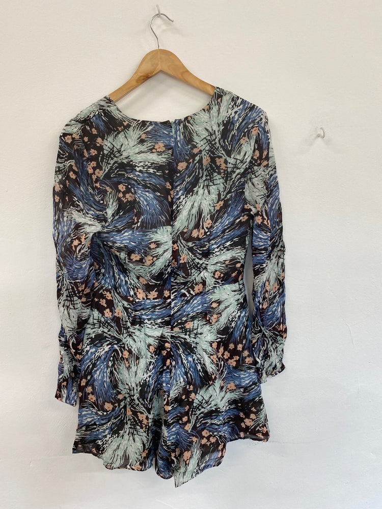 Fabulous Reiss Alena Floral Boho Playsuit UK12 AF001