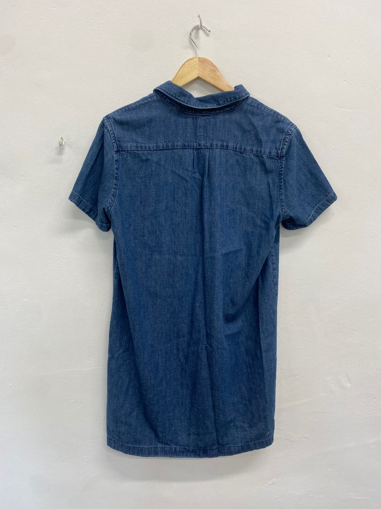 Fabulous Levi's Denim dress UK M Blue summer TM002