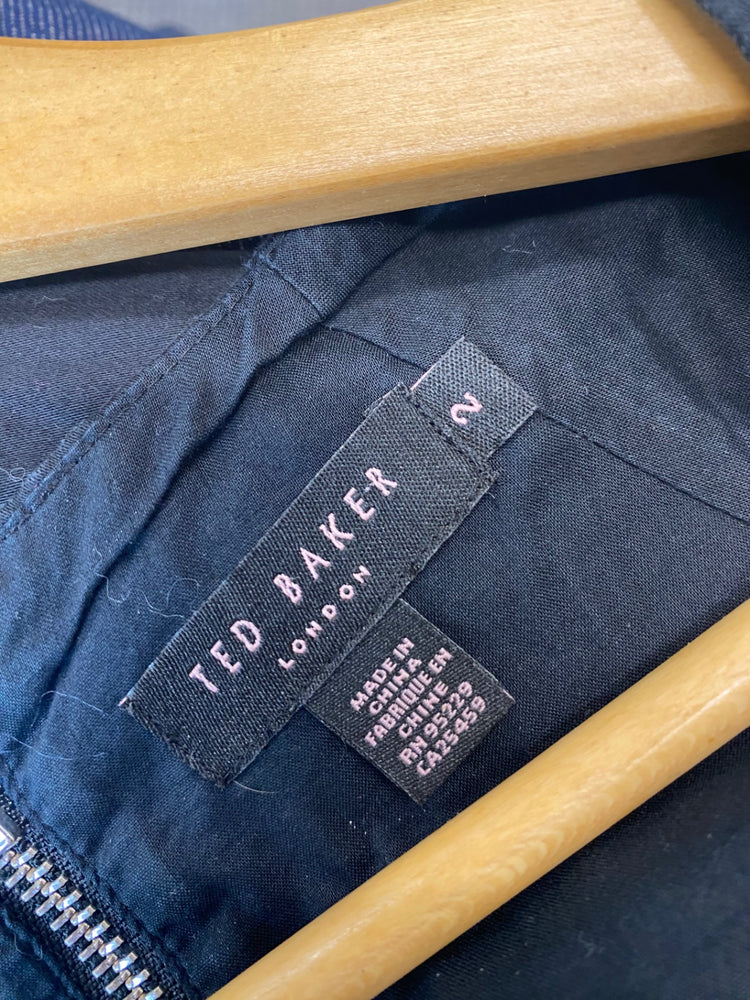 Fabulous Ted Baker mini Dress UK10-12 Black Formal or party CD434